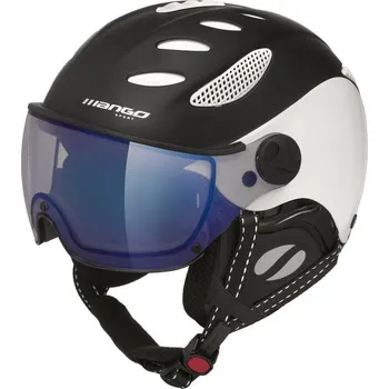 MANGO přilba Cusna Vip, černá mat/bílá 60-62 cm