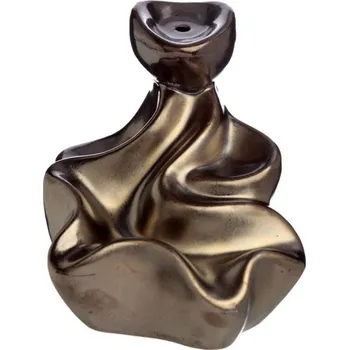 Vonná tyčinka Stojan na Vonné Kužely "Tekoucí Kouř" - Vodopád zlatý 1ks