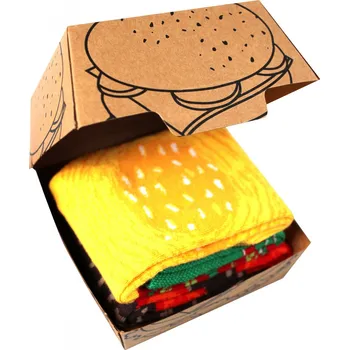 Dámské ponožky Lonka Hamburger burger 2 páry