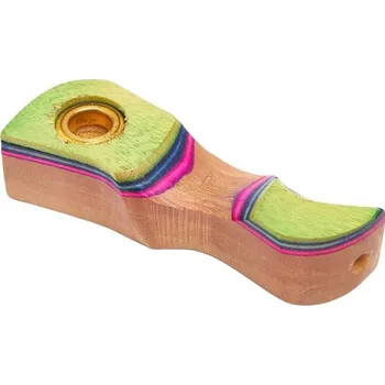 Qnubu Colorado Dýmka dřevěná Pueblo