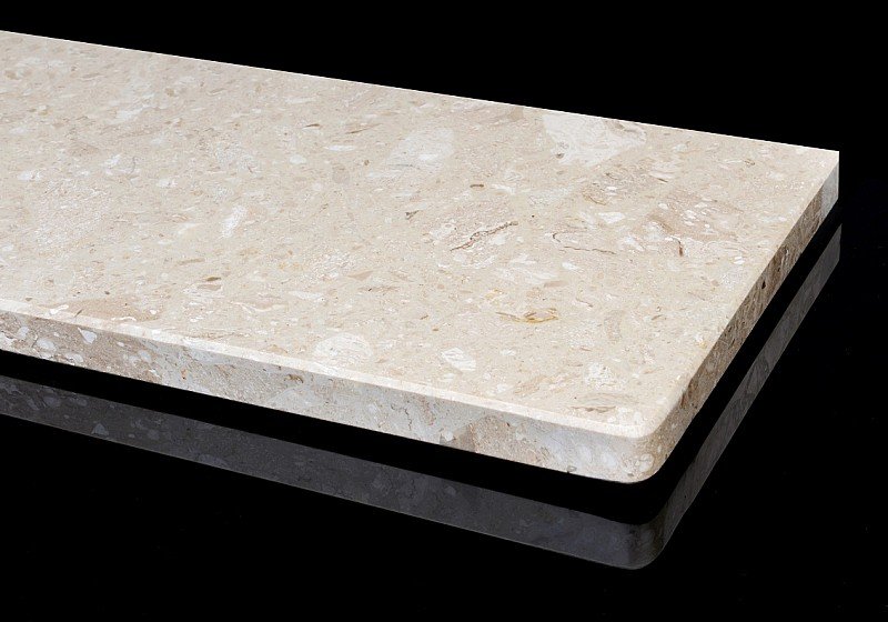 Parapety z umělého kamene STONE DESIGN tl. 20mm Perlato royal - oblý šířka 100mm