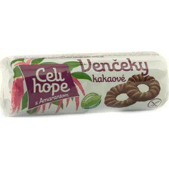Kakaové věnečky bez lepku - Celihope 100g