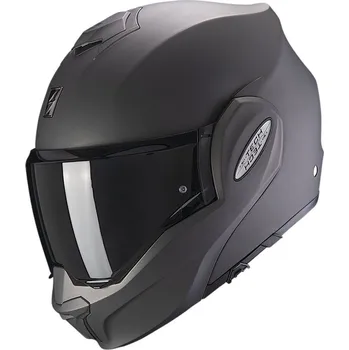Helma na motorku Moto přilba SCORPION EXO-TECH EVO solid antracitová matná (Velikost: XS)