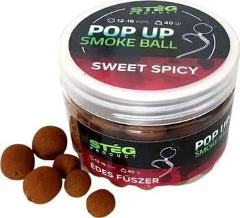 Boilies Stég Product Pop Up Smoke Ball 12-16 mm/40 g