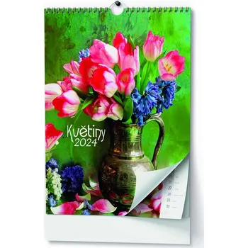 Kalendář Nástěnný kalendář A3 - Květiny 2022