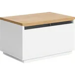 Bílá lakovaná komoda Kave Home Abilen 60 x 40 cm