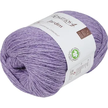 Příze Rosários 4 Příze Jardim – fialová Lilás Medio