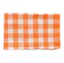 Utěrka B.E.S. Petrovice Karin bavlněná utěrka 50 x 70 cm oranžová/bílá kostičky 1 ks
