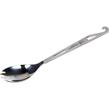 Příbor Titanový spork s pískovanou rukojetí s otvírákem na lahve
