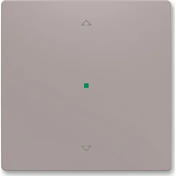 vypínač ABB - Zoni, kryt 1násobný, symbol "žaluzie", greige