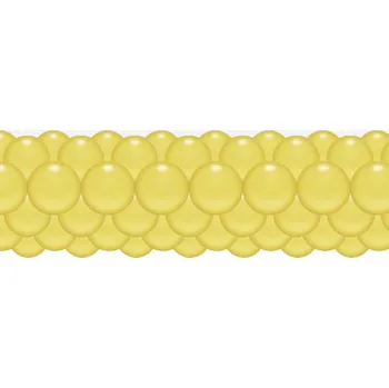 Balónek Balónková girlanda žlutá 3 m balonky.cz b83010