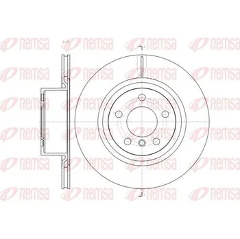 Brzdový kotouč Brzdový kotouč REMSA 61455.10