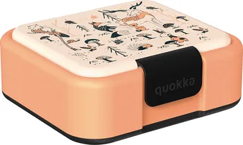Svačinový box Quokka Twist Kids dělený box na svačinu 18 x 16 x 6,7 cm