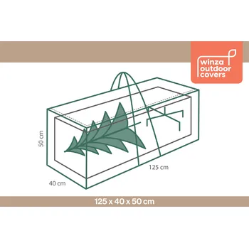 Zahradní pohovka Obal na vánoční stromeček 125x50x40 cm Winza