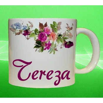 hrnek se jménem TEREZA 330 ml bílá