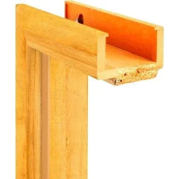 Zárubeň Classen Obložková zárubeň 60 L, 628 × 1985 mm, fólie, tloušťka zdi: 95–115 mm, levá, dub olejovaný 507462615