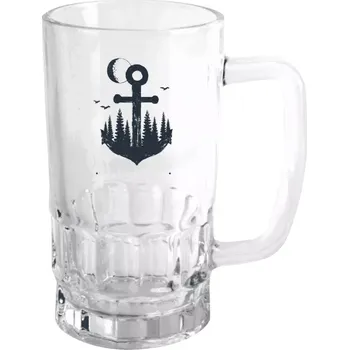 Sklenice Půllitr skleněný Kotva