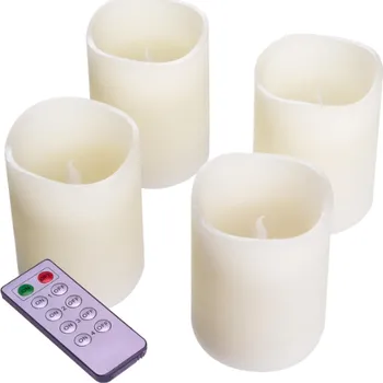 led svíčka Nexos Trading D33487 Adventní svíčka 4 LED sada 4 ks