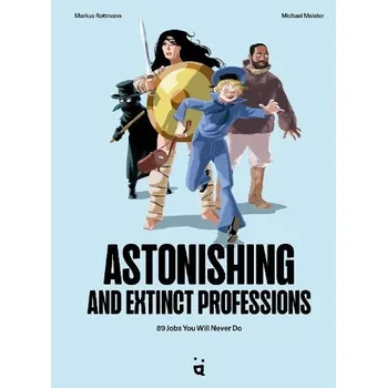 Cizojazyčná kniha Astonishing And Extinct Professions - Rottmann, Markus a Meister, Michael