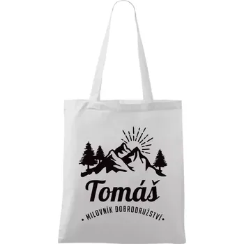 Látková taška Milovník dobrodružství