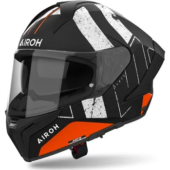 Helma na motorku Přilba matryx scope, airoh (oranžová matná, vel. l) 2025