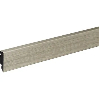 Podlahová lišta Profiles and more Soklová lišta KU51L, 2400 × 50 × 15 mm, plast, dub Polar 542219/FOEI397