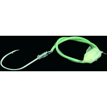 Umělá nástraha ICE fish - Háček vláčecí zvukový flouro tělo 6/0