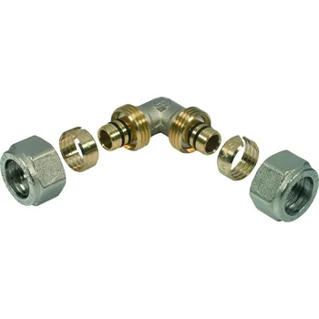 Vodovodní potrubí Fornara Svěrné koleno, 26 × 26 mm, svěrný spoj SK 26X26