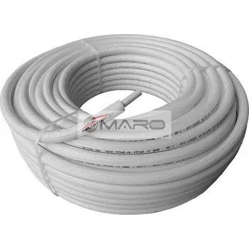 Instalatérský materiál Deltatop Trubka předizolovaná vícevrstvá PEX/AL/PEX 20 x 2,0 mm, izolace 6 mm, 804020