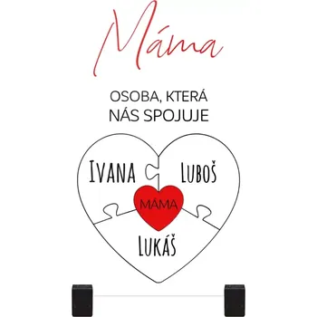 Fotokniha Plexisklo 10 mm Máma - osoba, která nás spojuje