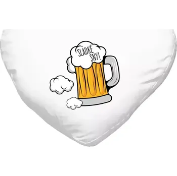 Polštář Polštář srdce 40x35 cm Sladké sny