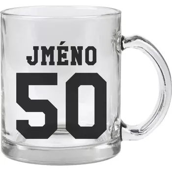 Hrnek 330 ml - skleněný Věk a jméno