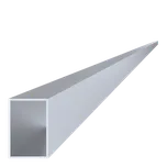 KVN ALUMINIUM Jekl 60x40x2mm, L-6000mm, hliník bez povrchové úpravy