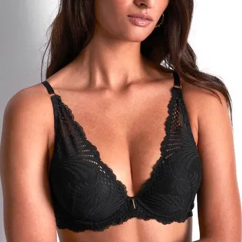 Dámské spodní prádlo Podprsenka AUBADE (2AN81-02), Velikost 80D, Barva černá