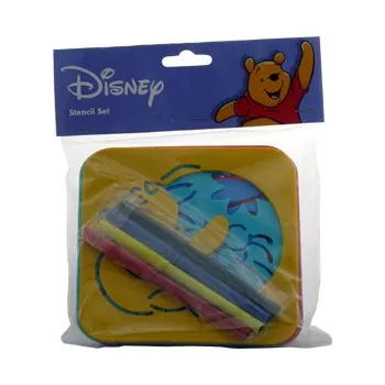 DISNEY POOH Malířské šablony+fixy STENCIL SET