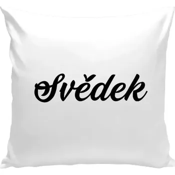 Polštář Polštář bílý 40x40 cm Svěděk