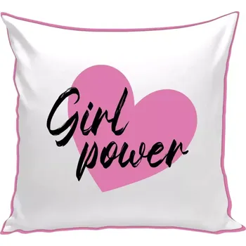 Polštář Polštář barevný 32x32 cm Girl power