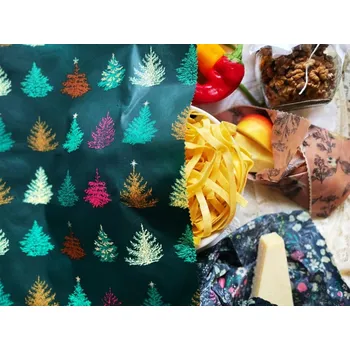 Papírový ubrousek Božan balič Voskovaný ubrousek 28x40cm Štědrý večer