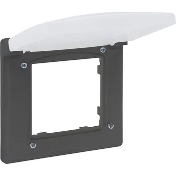 Elektrická zásuvka LEGRAND Rámeček NILOÉ STEP 863496 1P ocel IP44 863496