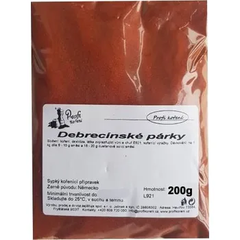 Koření Debrecínské párky (200g) koření - Koření