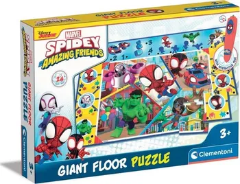 Puzzle Clementoni Marvel Spidey Giant Floof Puzzle 24 dílků