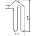 Harvia Topné těleso, spirála pro saunová kamna AF4/AFB4, 1333W/230V