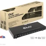 Club3D Video splitter 1:8 HDMI 2.0 4K60Hz UHD (600Mhz), 8 portů