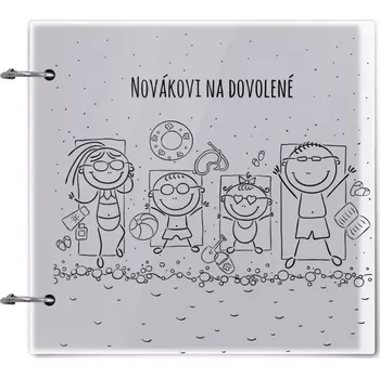 Fotokniha Plexi album se sponami Na pláži