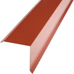 PROBAU Závětrná lišta krycí, 1 m, ocel, terakota (RAL 3009) ACCMDKWTC