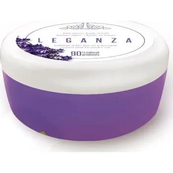 Tělový peeling Leganza tělový peeling s levandulovým olejem a jogurtem 200 ml