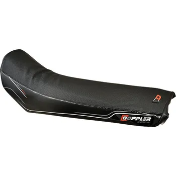 Potah sedla Doppler černá / červená, Derbi Senda DRD -2006, Senda X-Treme, X-Race -2009, Gilera RCR, SMT -2010 42614