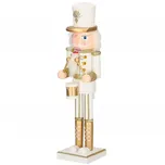 Springos CA0914-XG louskáček voják s bubínkem 38 cm zlatý