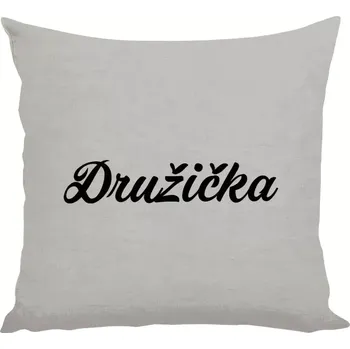 Polštář Polštář lněný 40x40 cm Družička