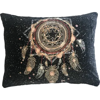 Povlečení XPOSE® Mikroplyšový povlak na polštář LAPAČ SNŮ - černý 70x90 cm, Mikroplyš + Prodloužená možnost vrácení zboží do 50 dnů